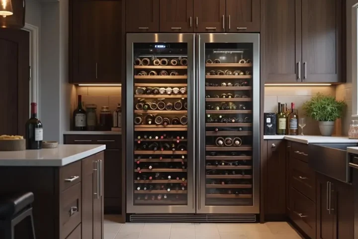 Dual-Zone Wine Refrigerator Holding Both Zones at the Same Temperature