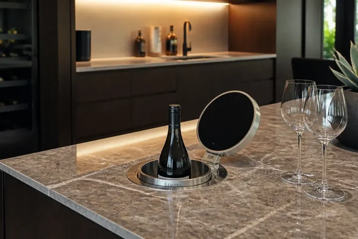 Keeping a Home-Bar Wine Refrigerator Clean: Grille, Glass, Gasket and Racks